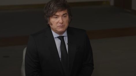 La reacción de Javier Milei a la polémica en Diputados.