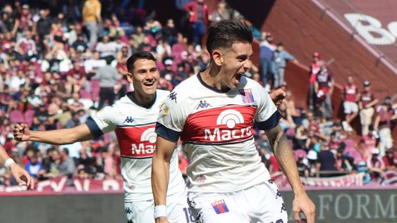 Alexis Castro marcó el gol del triunfo ante Lanús. / Gentileza.