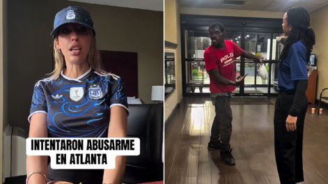 Quién es la influencer argentina que contó que un homeless intentó abusarla en Estados Unidos.