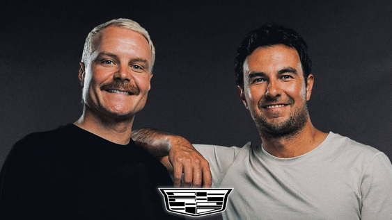 Valtteri Bottas y Checo Pérez, los pilotos de Cadillac