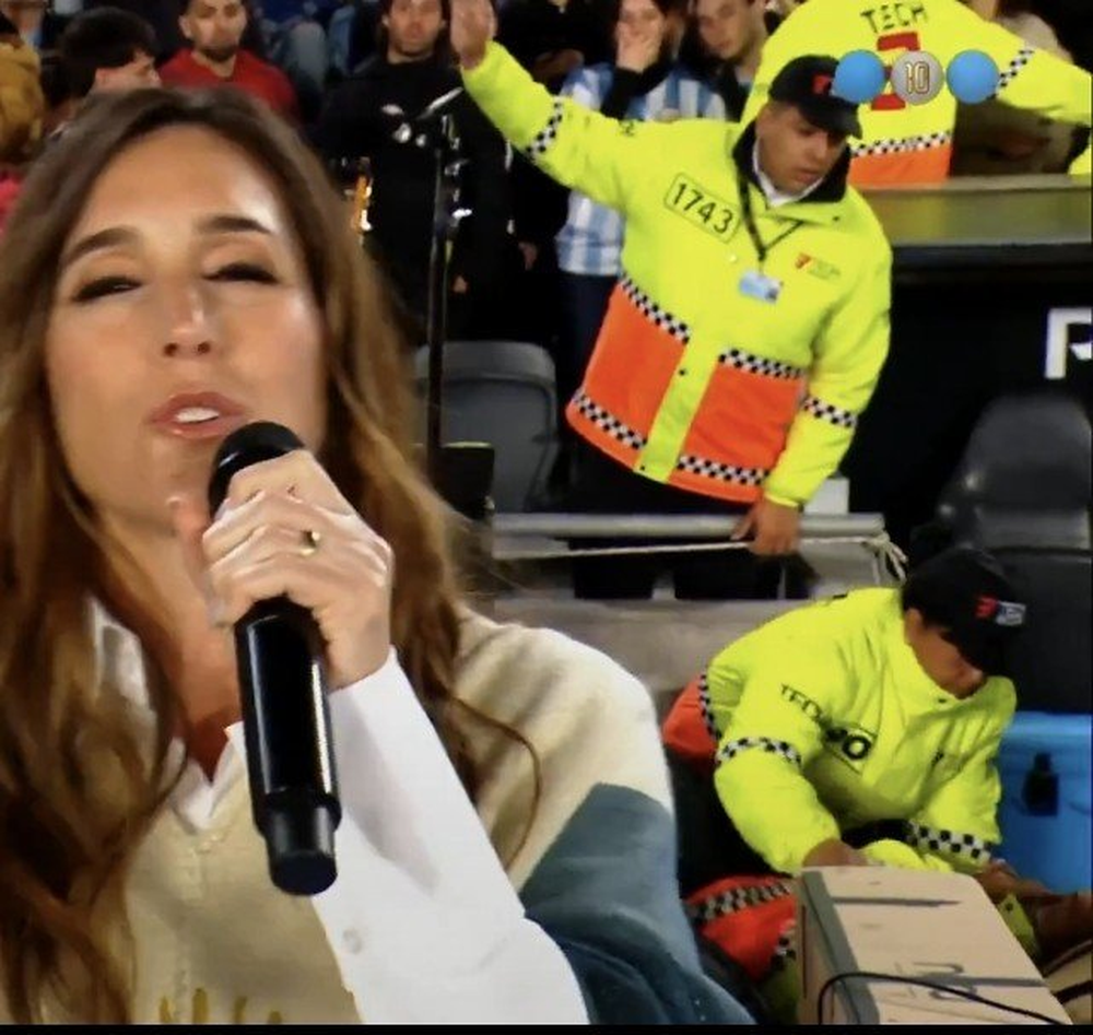 Una persona fue asistida mientras cantaba la Sole en la despedida de Lionel Messi de la Selección.