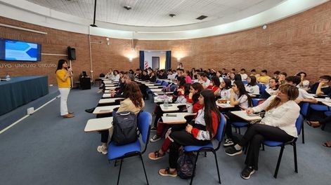 La Directora General de educación secundaria María Ana Barrozo. Foto: UNCuyo