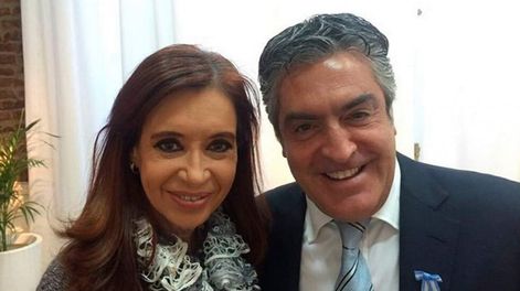 Gregorio Dalbón y su clienta Cristina Kirchner