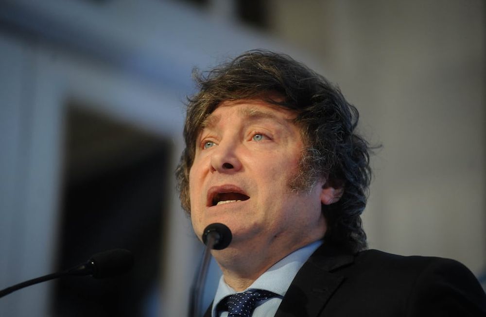 Milei y la otra campaña del miedo: dijo que JxC lleva a “una hiperinflación y una dolarización sangrienta” - Foto: Federico López Claro