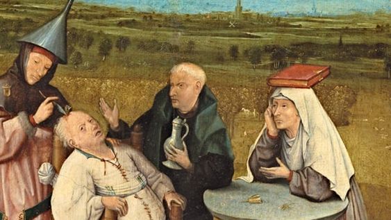 En la antigüedad se consideraba que la locura, al igual que la mala salud del cuerpo, era producto de un desequilibrio de los “humores”.