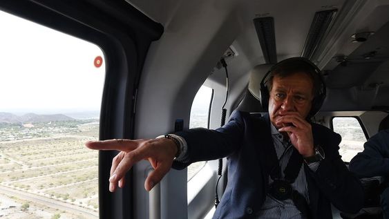 Suárez decretó el estado de emergencia para asistir a las víctimas del viento Zonda y los incendios (Prensa Gobierno de Mendoza)