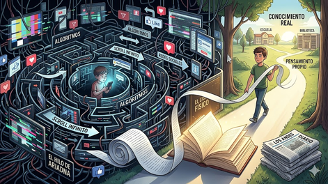 El hilo de Ariadna: el resurgimiento del papel frente al laberinto digital