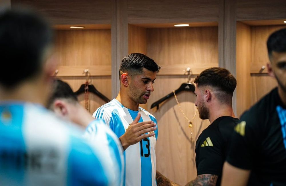 El cordobés Cuti Romero en duda para el próximo martes cuando la Selección reciba a Perú en la Bombonera. / Gentileza.