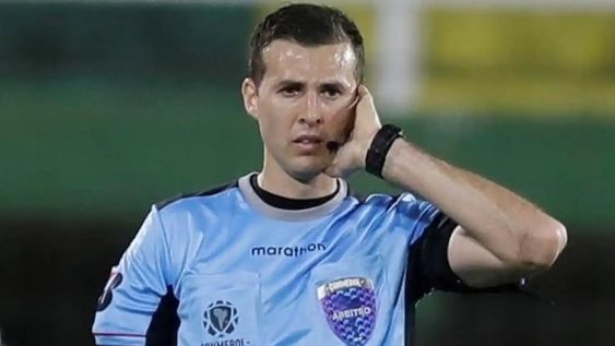 El uruguayo Andrés Matonte será el encargado de impartir justicia entre Boca vs. Palmeiras. / Gentileza.