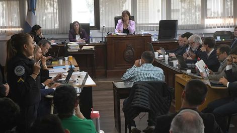 Los Andes | Declara en Tribunales Federales de Mendoza el señor Gonzalo Aliaga en el caso del Juez Federal Walter BentoFoto: José Gutierrez / Los Andes