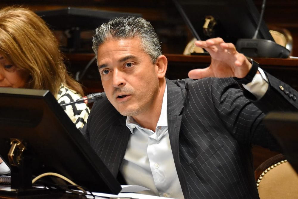 El diputado del PJ, Juan Pablo Gulino