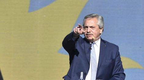 Los Andes | Alberto Fernández aseguró que el empleo privado lleva más de un año de recuperación. Archivo/Los Andes