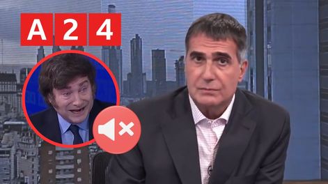 Antonio Laje habló del muteo a Javier Milei en A24 y pidió disculpas&nbsp;