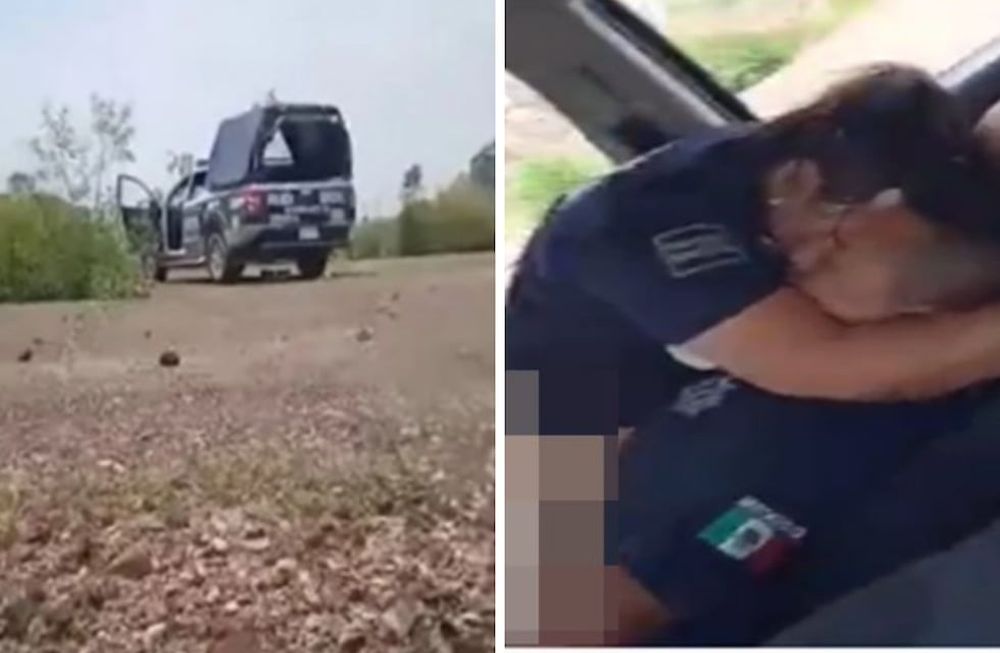Dos policías fueron filmados mientras tenían relaciones sexuales. Fueron echados.