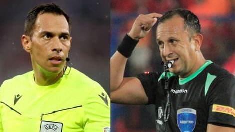 Los Andes | Tello y Herrera quedaron nominados y buscan ser el mejor árbitro del mundo. /Foto: web