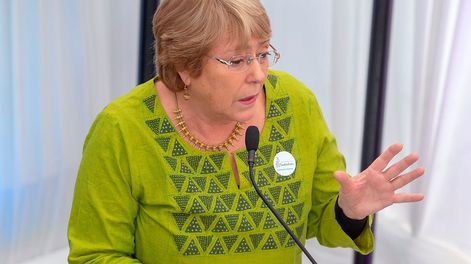 Bachelet jura en la ONU su cargo como alta comisionada de Derechos Humanos