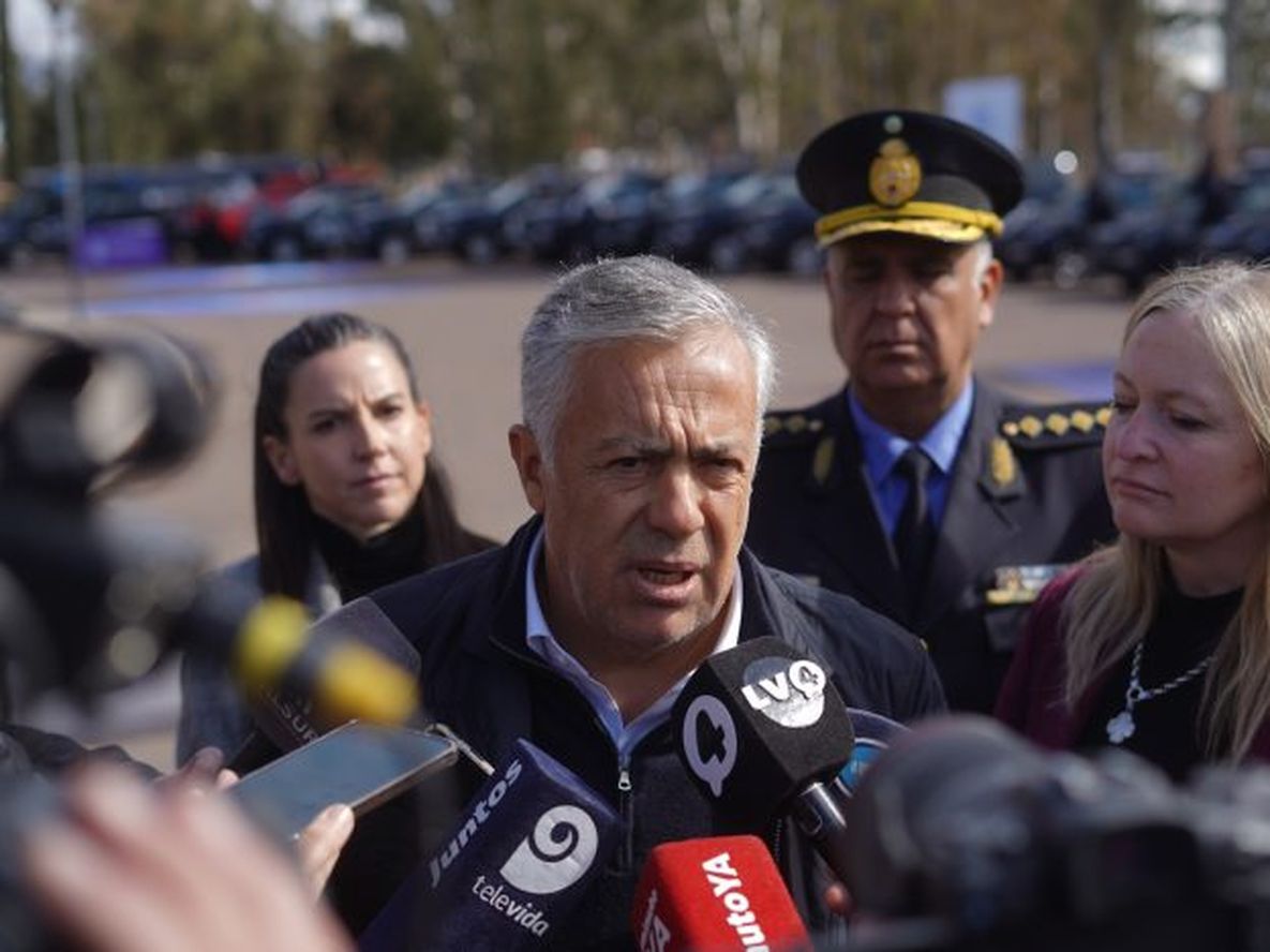 Alfredo Cornejo anunció una reforma del Código Procesal Penal en San Rafael. Foto: Gobierno de Mendoza.