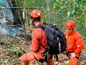Cuatro muertos al caer un helicóptero durante un viaje familiar en Río de Janeiro.