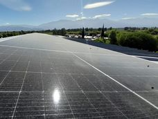 A pura energía solar: el sistema abastece aulas, laboratorios y ascensor del instituto.&nbsp;