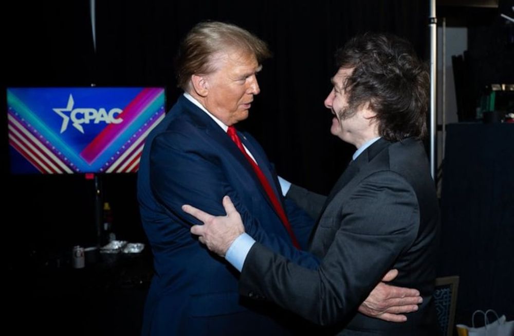 Donald Trump mantuvo diálogo con Javier Milei. Captura: X / @JMilei