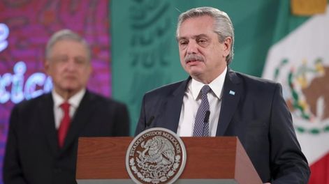 Los Andes | Alberto Fernández en México / Gentileza