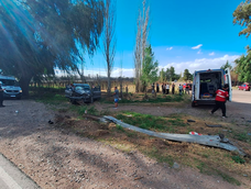 tragedia en san rafael: dos personas murieron tras un choque en la ruta 143