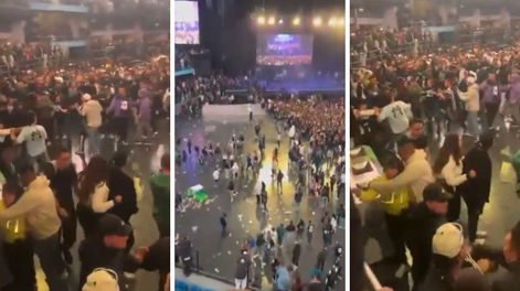 Batalla campal en el recital de Damas Gratis en Colombia