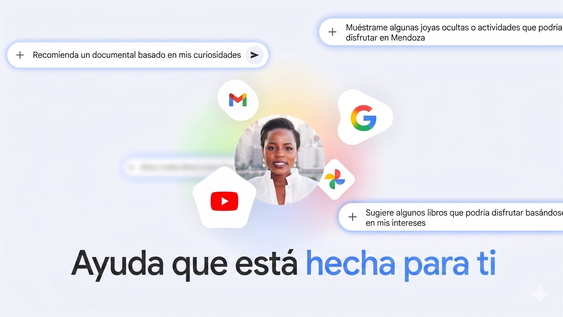 Google lanzó Inteligencia Personal en Argentina para integrar la IA Gemini a las aplicaciones más usadas de la empresa. Google lanzó Inteligencia Personal en Argentina para integrar la IA Gemini a las aplicaciones más usadas de la empresa.