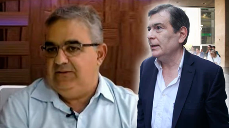 Los gobernadores dialoguistas de Catamarca, Raúl Jalil y de Santiago del Estero, Gerardo Zamora.