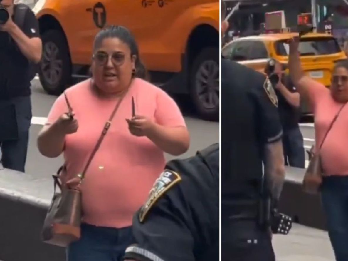 Una mujer murió tras ser apuñalada en Times Square: la Policía mató a tiros a la agresora.