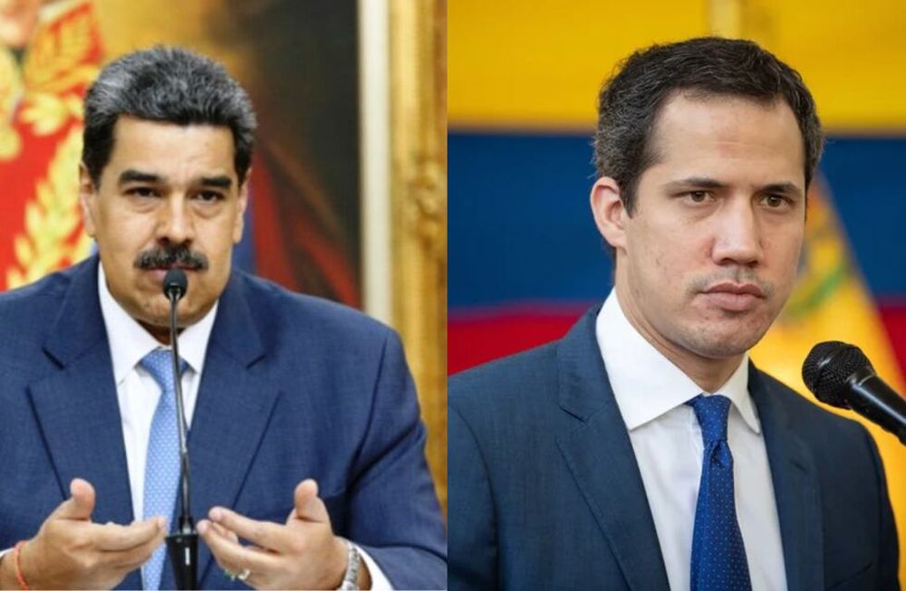 Un fallo del 29 de julio de 2022 otorgaba a Guaidó autoridad sobre el oro depositado en el Banco de Inglaterra. Foto: (Izquierda) Gobierno Bolivariano de Venezuela / (Derecha) EFE - Rayner Peña