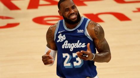 LEBRON JAMES, UNA LEYENDA DE LA NBA. / Gentileza.
