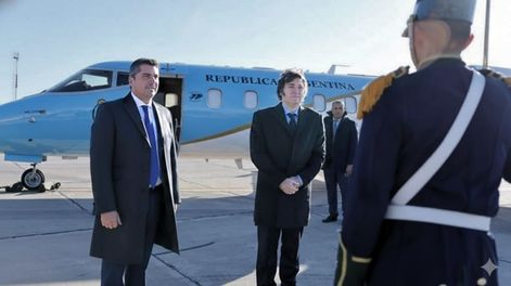 El presidente Javier Milei invitó al gobernador Marcelo Orrego para su próximo viaje a Estados Unidos.