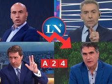 LN+ cayó al cuarto lugar del rating. A24 se fue al tercero.