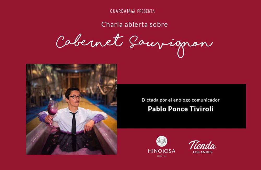 Este jueves se viene la charla “Todo lo que tenés que saber sobre el Cabernet Sauvignon”