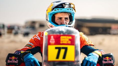 Los Andes | Dakar. gran actuación de Luciano Benavides en motos