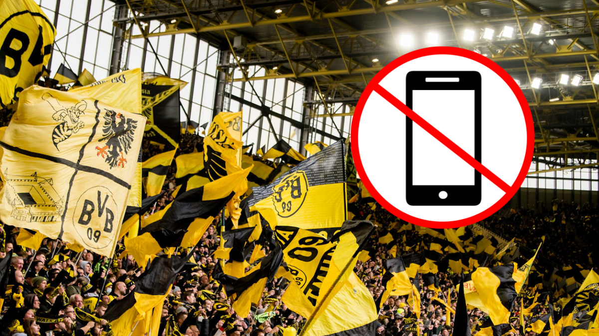 Tiempos modernos: Borussia Dortmund premiará a los hinchas que no usen el teléfono celular en la cancha