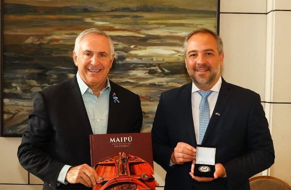 Stevanato mantuvo una reunión con el embajador de Estados Unidos