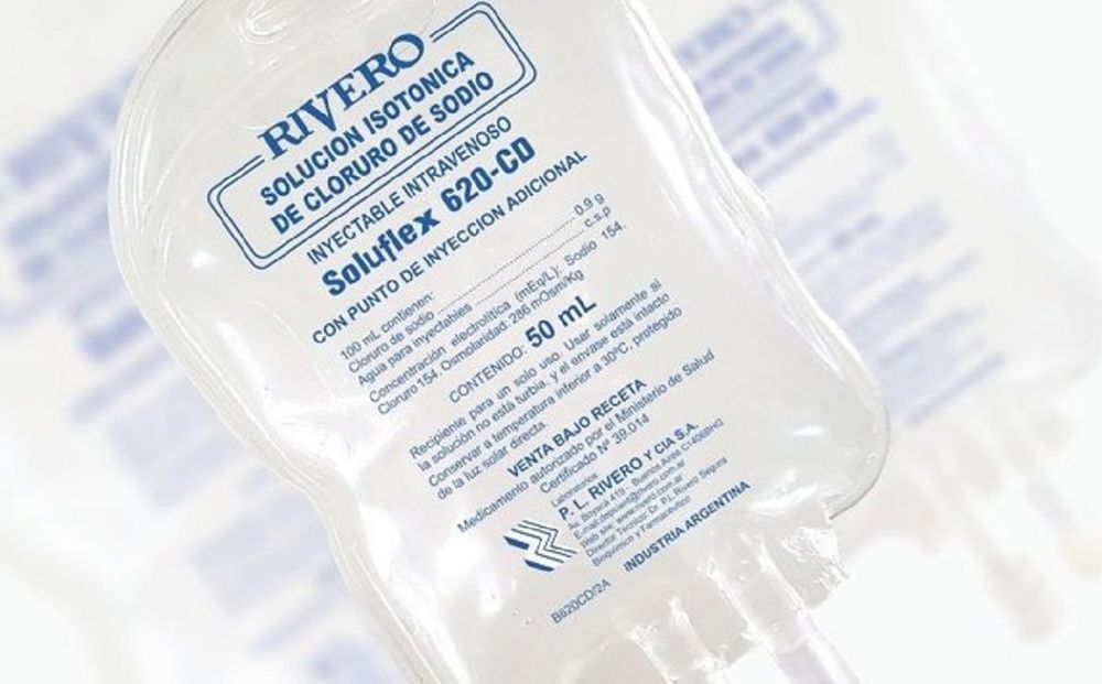 Laboratorio Rivero fue clausurado: detectan desvíos de calidad en suero para internados