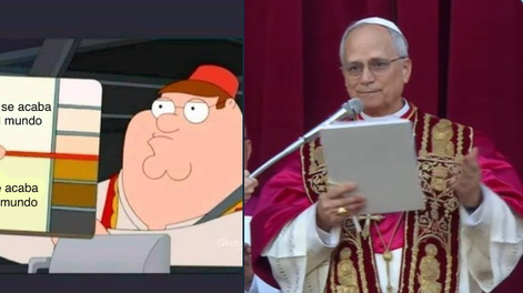 Tras la elección del Papa, las redes sociales estallaron con memes sobre la profecía de Nostradamus
