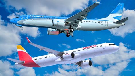 Acuerdo estratégico entre Aerolíneas Argentinas e Iberia.