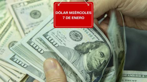 Está confirmado el precio que tendrá el dólar para este miércoles 7 de enero