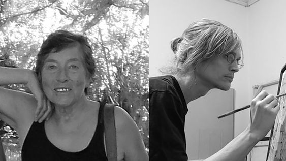 Marian Romero Day y Andrés Casciani, poetisa e ilustrador.