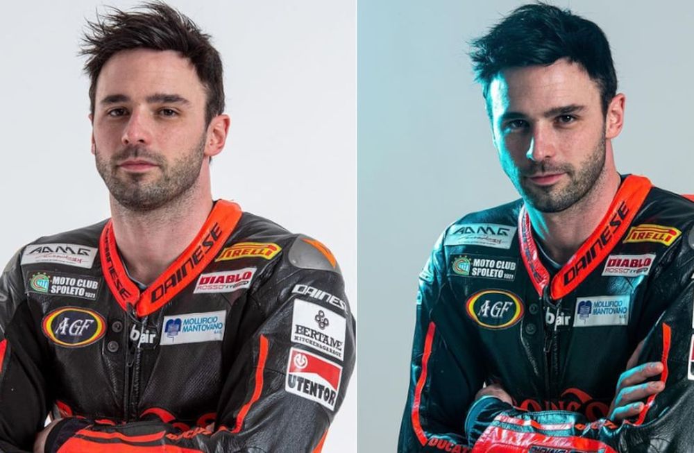 El motociclista Luca Salvadori - Instagram