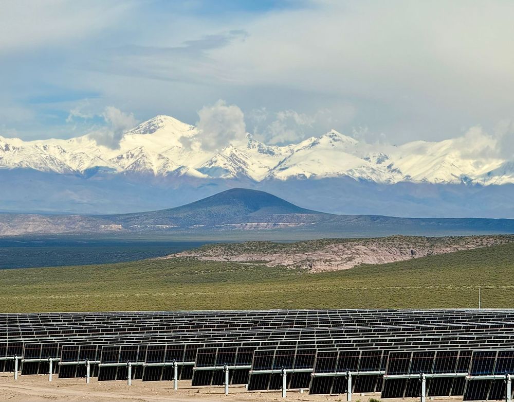 El parque solar San Rafael