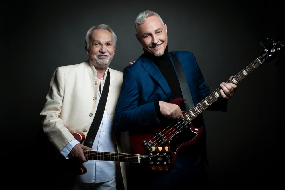 David Lebón y Pedro Aznar. Foto: Machado Cicala.