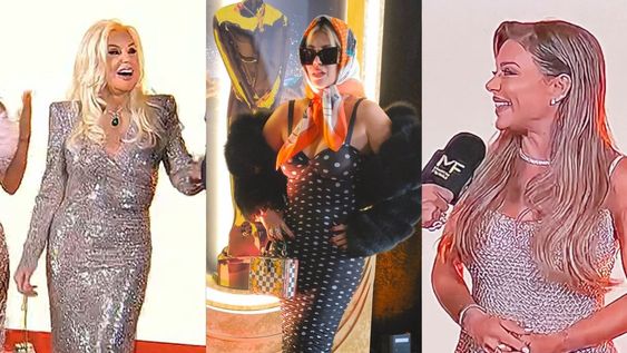 asi fue la previa de los martin fierro 2025: susana gimenez, pampita, wanda nara y la confesion de evangelina anderson