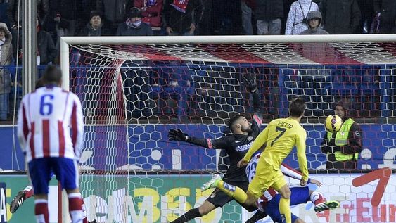 Con gol de Vietto, Villarreal frenó al Atlético de Madrid