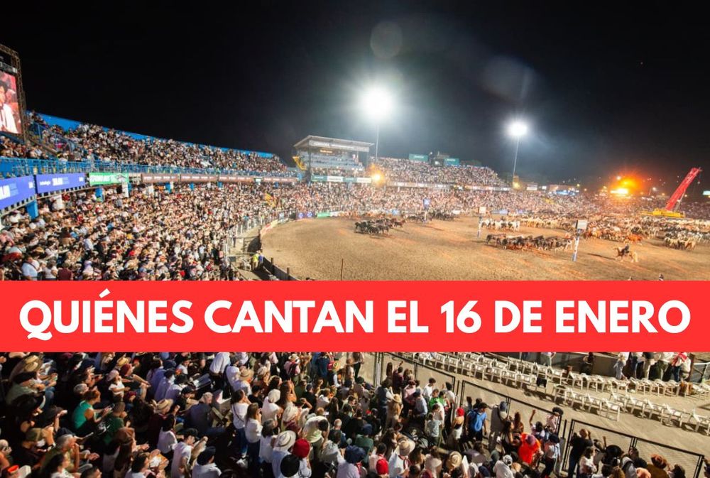 Jesús María 2026: quiénes cantan hoy, viernes 16 de enero, y dónde verlo online