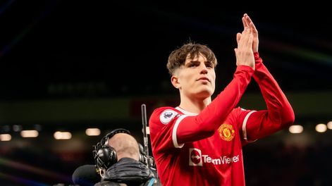Los Andes | Alejandro Garnacho hizo su debut oficial en el Manchester United.